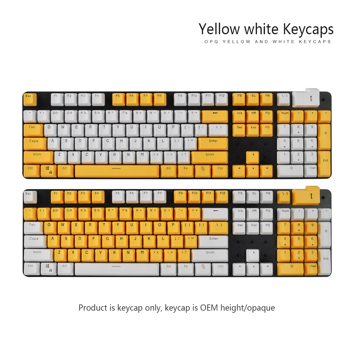 Набор колпачков для механической клавиатуры Cherry Mx Switch 61/106 87/104 клавиш - купить по