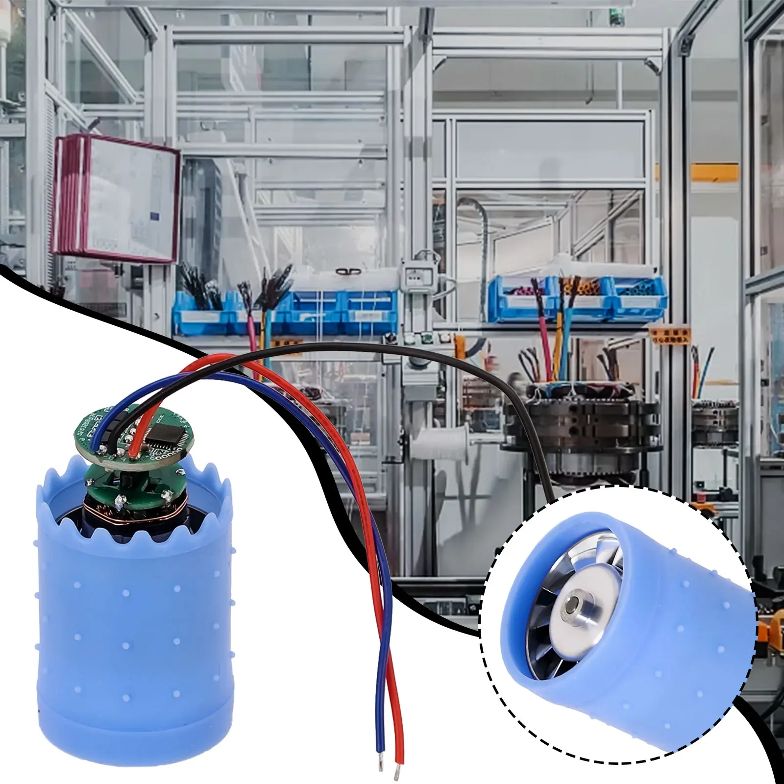 Миниатюрный бесщёточный электродвигатель Металлический Высокоскоростной