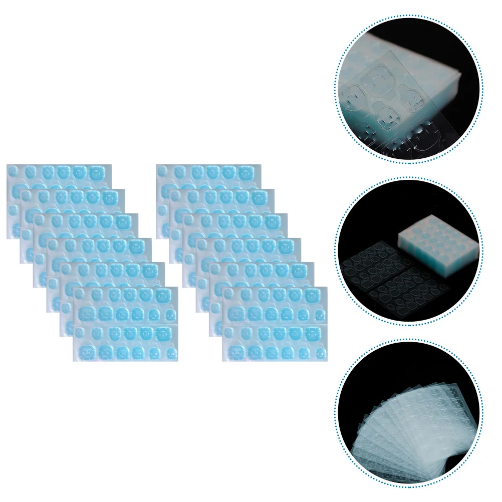 

Nail Stickers Manicure Paste Tip Fixing Adhesive Fake Sticker Pastes Tools Convenienttapepresstabs Invisible Accessory Diy Sided