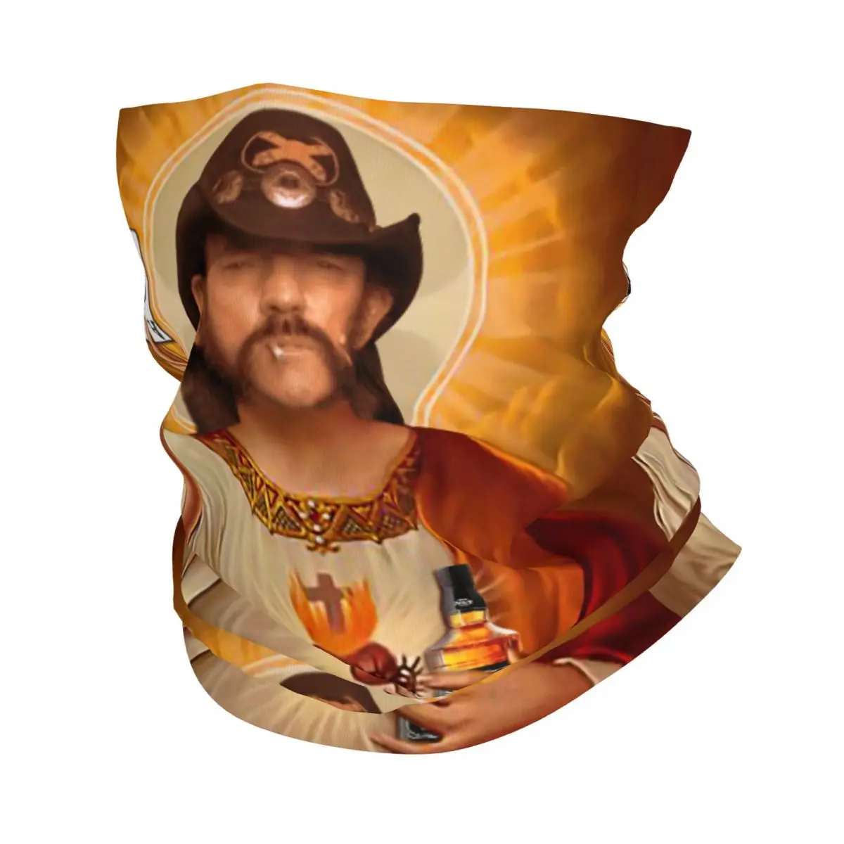 

Шарф Saint Lemmys Meme для мужчин и женщин, ветрозащитный