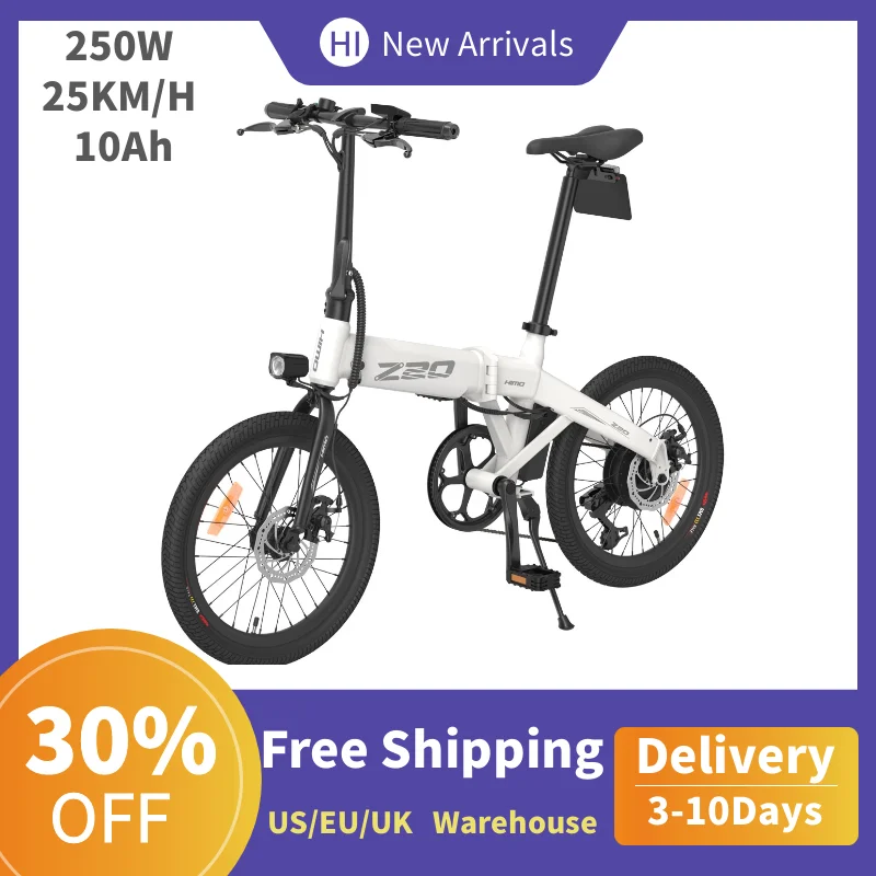 

Ebike Electric Bike Foldable Mountain Bicycle Road Electric City Bike 250W 36V 10Ah UK EU US Warehouse HIMO Z20