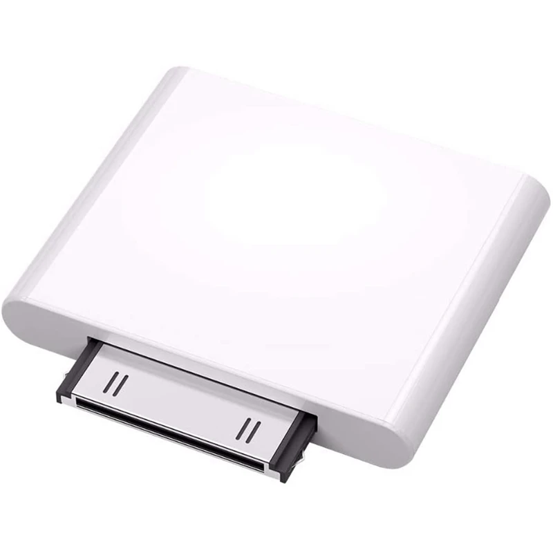 30 Pin Bluetooth 4.1 Audio Transmitter For Ipod Mini Ipod Classic Ipod Nano Touch (White) images - 6