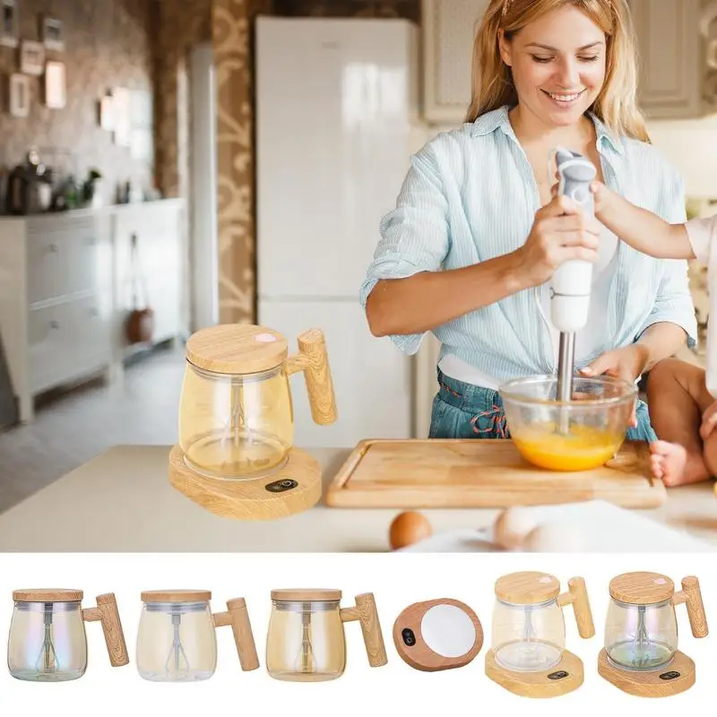 

Electric Mixing Cup Portable Coffee Mug Stainless Steel drinks Mixer Travel Electric Mixing Cup for Coffee Tea and Smoothies