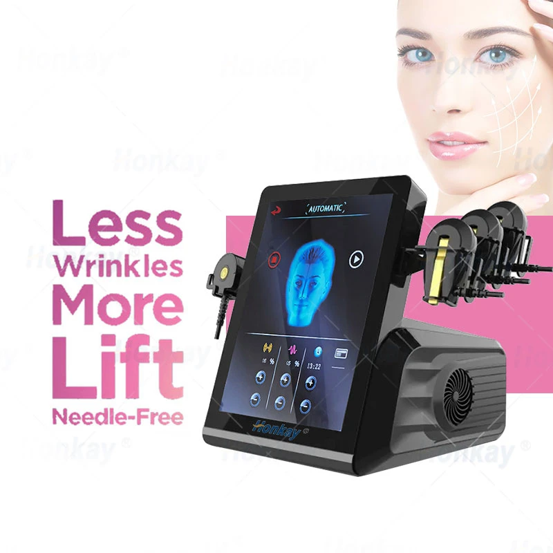 EMRF Лифтинг для лица Подтяжка кожи EMS RF Средство увеличения мышц Скульптура Pe FACE