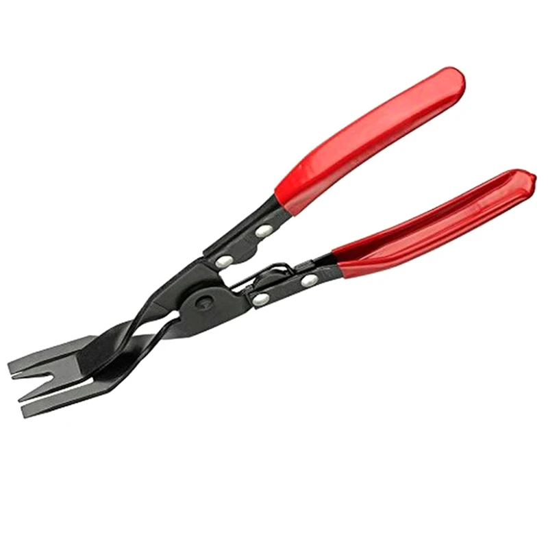 

Car Headlight Repair Installation Tool Trim Clip Removal Pliers Red for Car Door Panel Dashboard Removal Tool