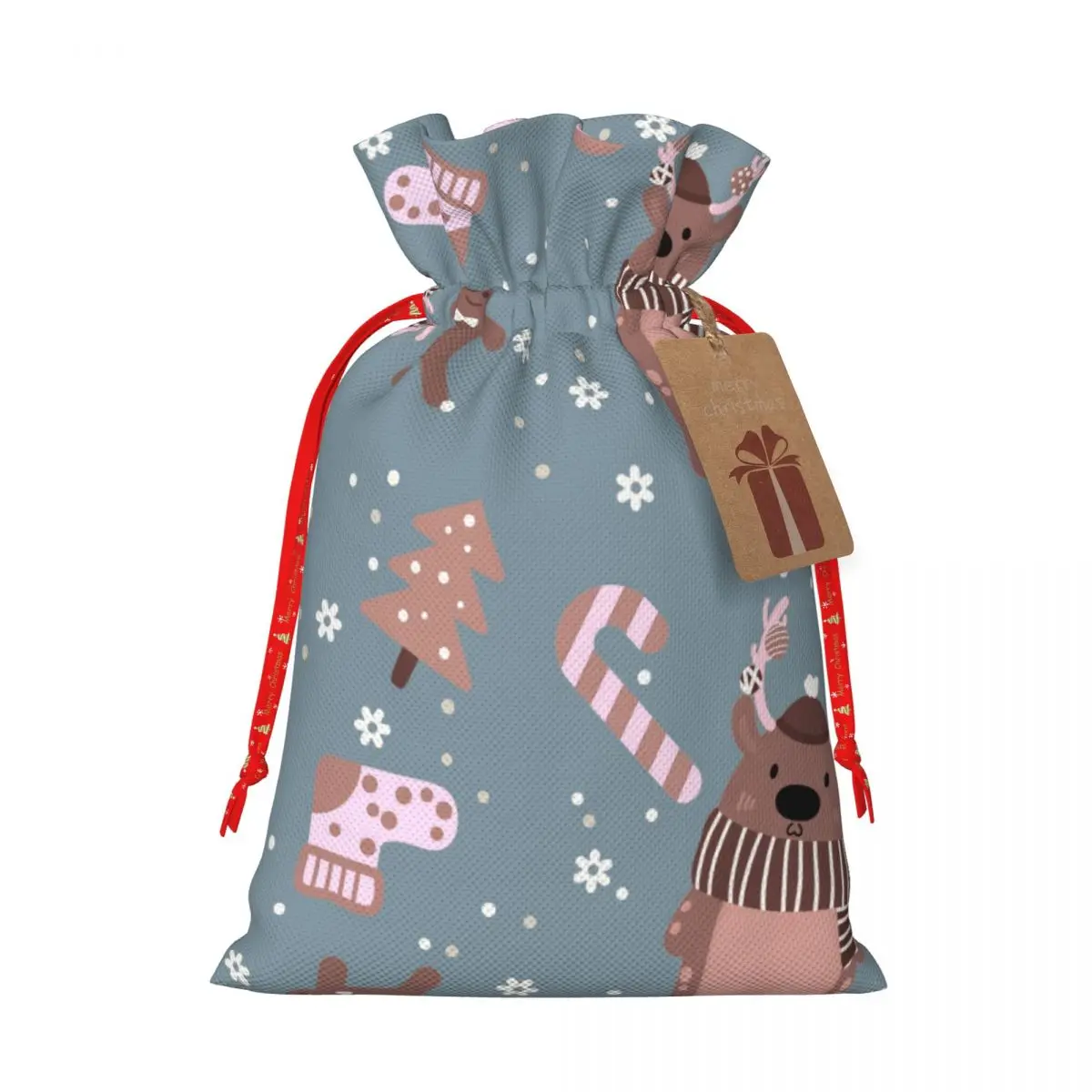 

Christmas Christmas Gift Bag Cartoon Santa ClausCloth Bag Candy Bags Party Decoration Pouch
