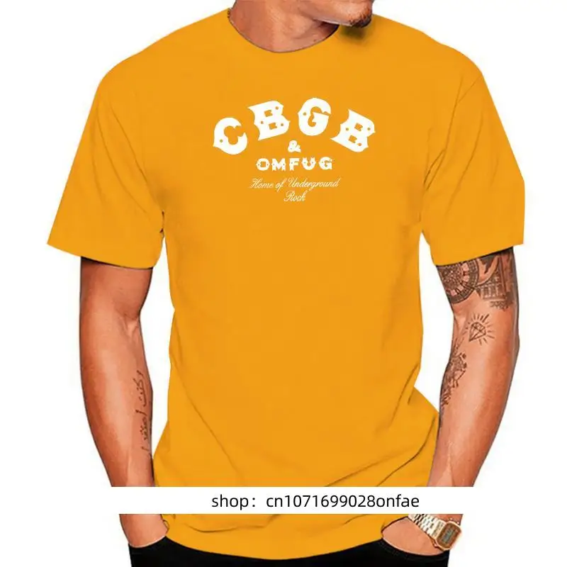 

Kaus Vintage CBGB & OMFUG Home Of Subway Punk Rock Resmi S M L XL 2XL