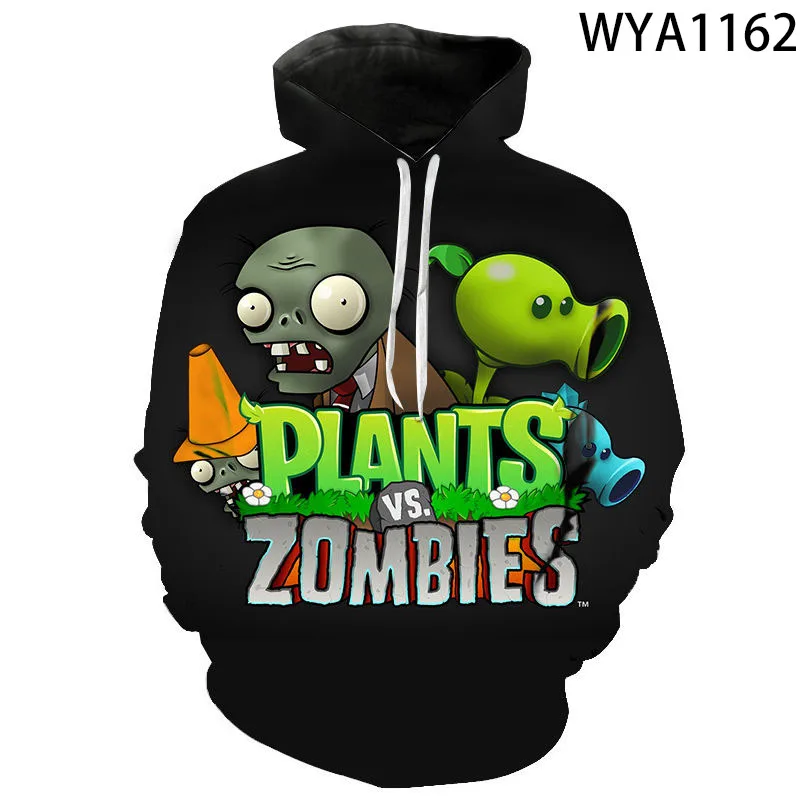 

Plants Eat ZombiesHoodies Sweatshirts 3D Printed Men Women Children Fashion Boy Girl Kids Pullover Casual Coat