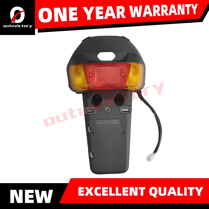 Держатель для заднего номерного знака мотоцикла и задний фонарь Yamaha Jog 50 3KJ CY50 1992-01