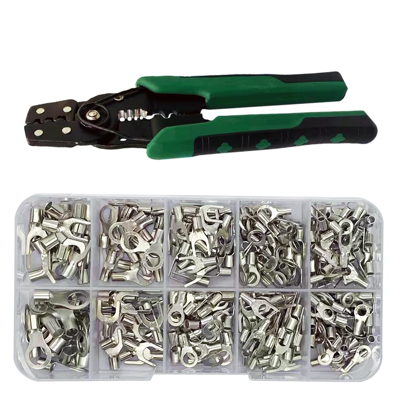 Обжимной инструмент для коннектора проводов Boxd набор электрических клемм с