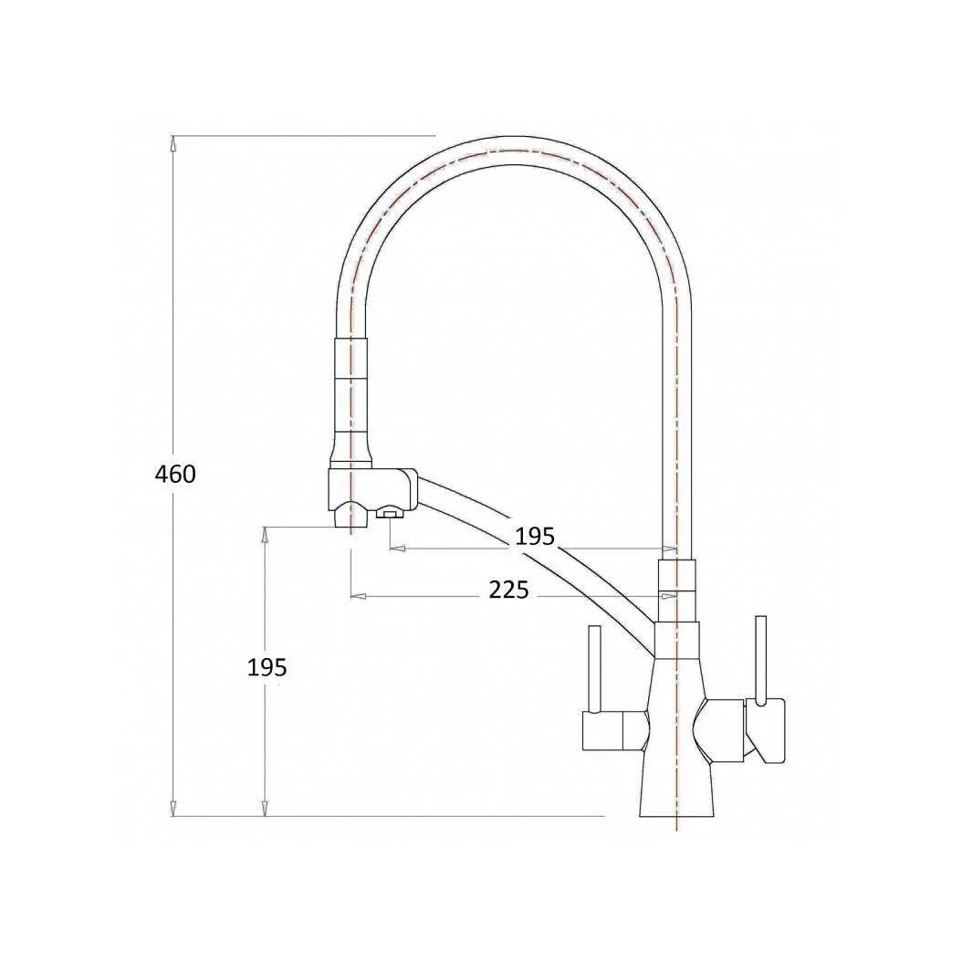 Kitchen faucet under the filter ZorG Sanitary ZR 338-8 YF SATIN Faucets mixer tap Mixer Sink | Строительство и ремонт