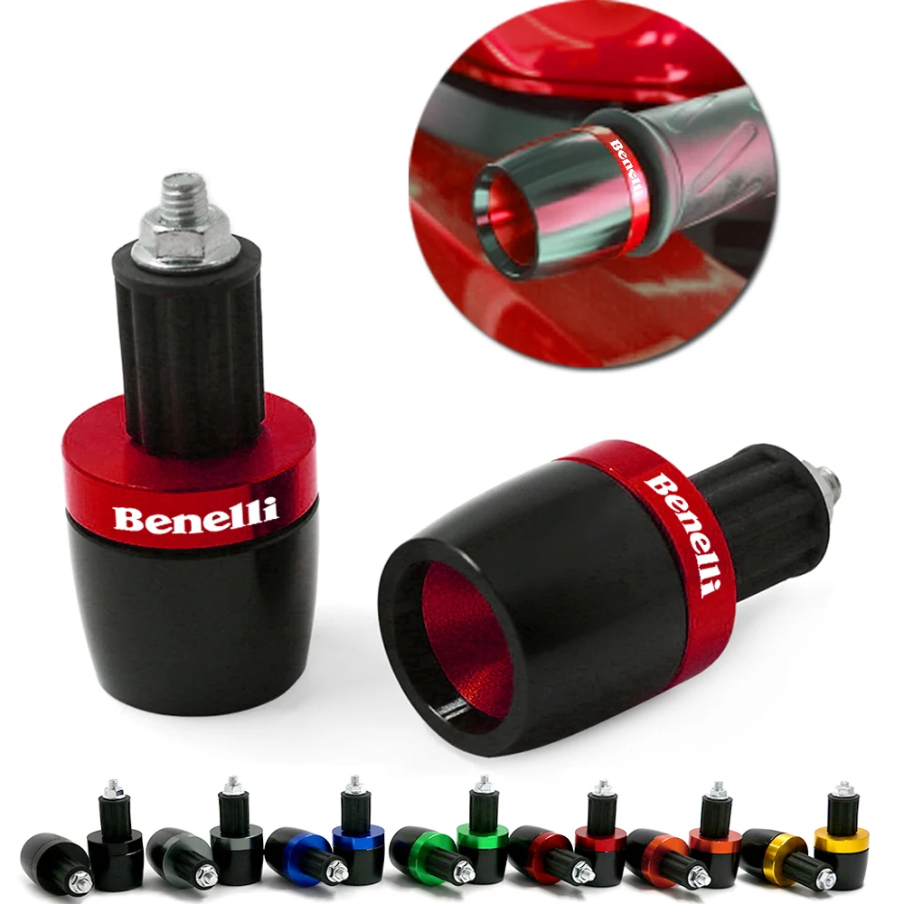 

For Benelli TNT 125 135 TNT125 TNT135 7/8" 22mm Motorcycle Handlebar Grips Ends Handle Bar Counterweight Plug Slider