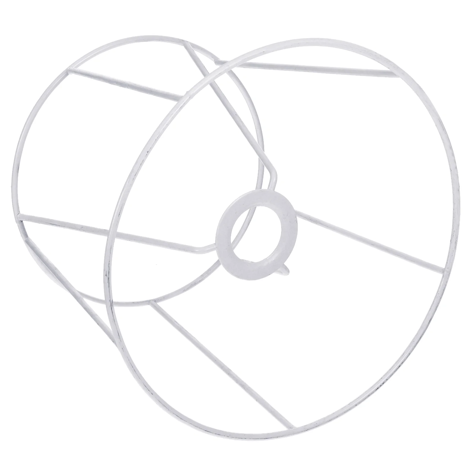 

Ceiling Chandelier Homemade Lampshade Frame Vintage Metal Bulb Guard Fix Wire Hanging Ceiling Light Holder Chandelier