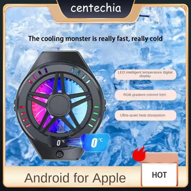

Refrigeration Game Magnetic Attraction Fast Cell Phone Cool Down Heat Sink Mute Cooling Semiconductor The New Live Streaming