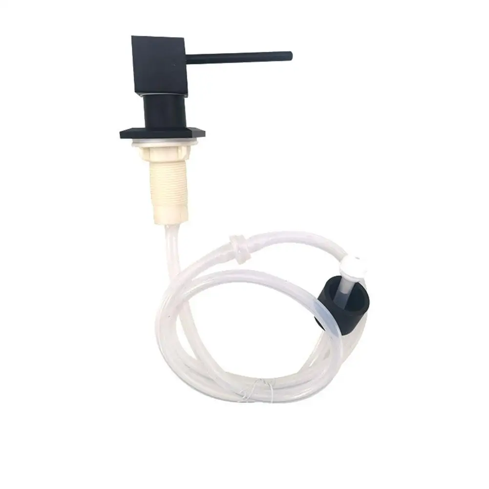 

Kitchen Soap Dispenser Extension Pipe Square Press Pump Head Soap Dispenser Vegetable Washing Basin Detergent Soap Dispenser