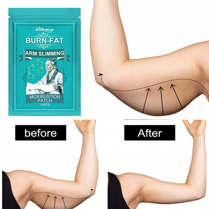 

Hot Arm Slimming Moxibustion Patch Portable Herbal Heating Pad Traditional Mugwort Herbal For Women Fat Burning Fast Lose Weight
