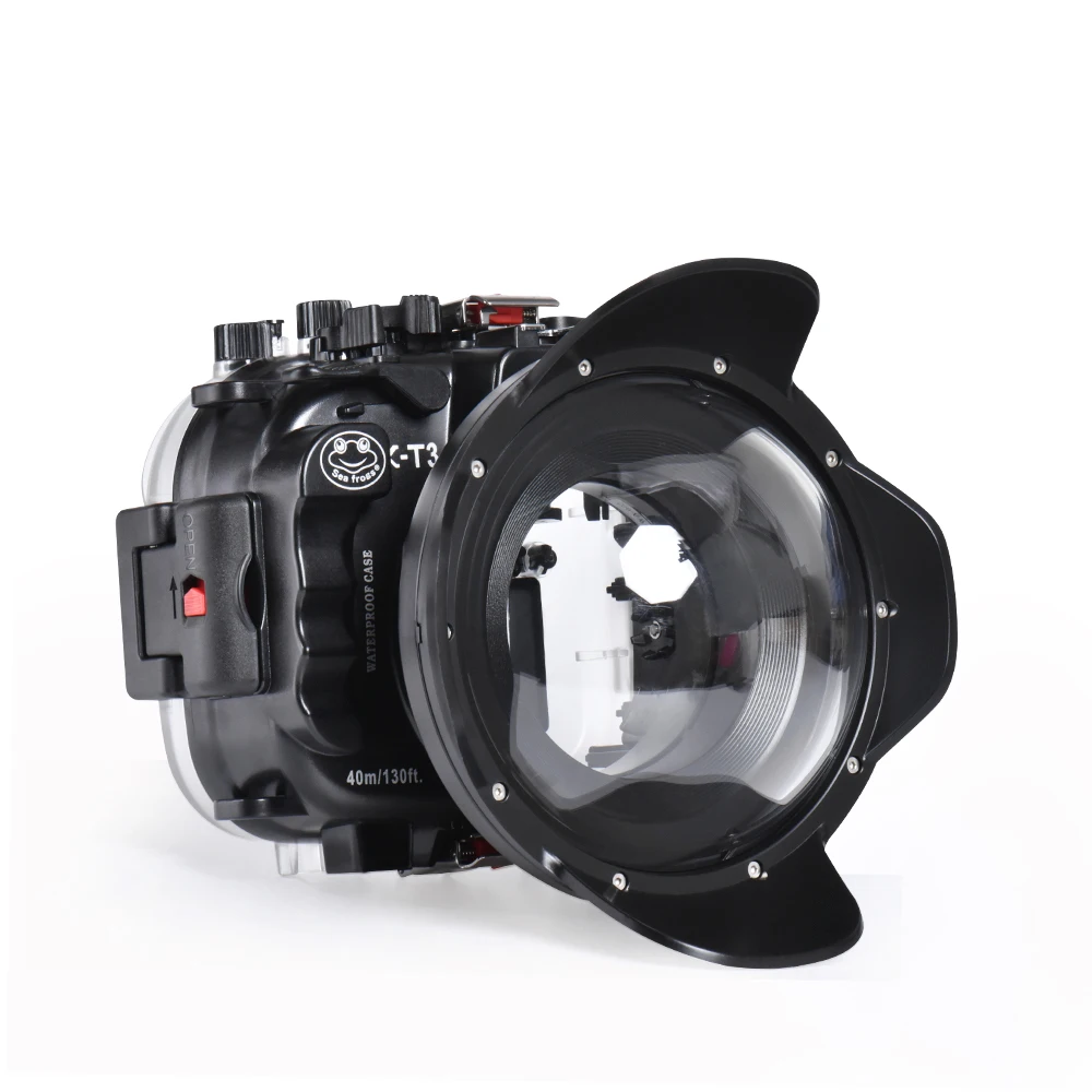 

For Fujifilm X-T3 Fuji XT3 FP.1 Camera Bag Cover 130ft/40m Waterproof Box Underwater Housing Diving Case With Dry Dome Port