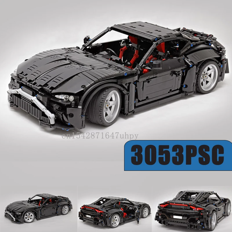 

2022 NEW 1:10 MK4 V8 engine supercar model buiding kit block self-locking bricks toys birthday christmas gift