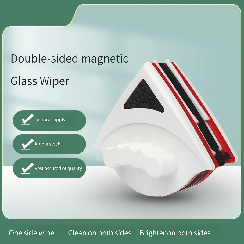 

ECHOME инструменты для очистки стекол и аксессуары, поглощающий воду треугольный дизайн без мертвых углов, Очищающий магнитный инструмент для...