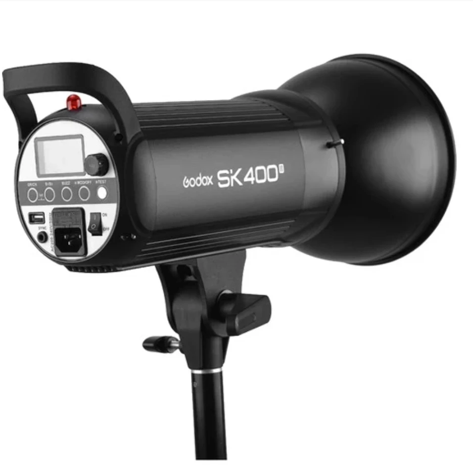 Профессиональная студийная стробоскопическая вспышка Godox SK400II 400Ws GN65 со