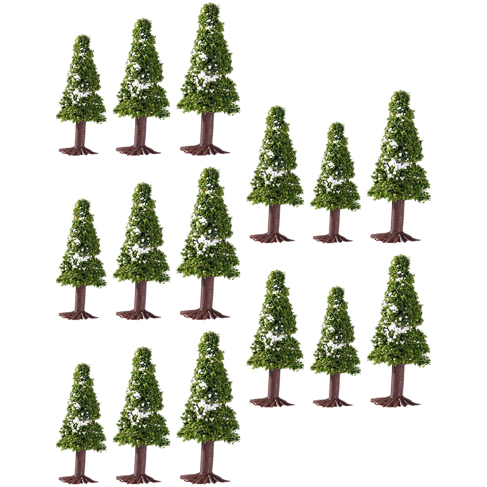 

Wire Christmas Tree Mixed Pine Model Fake Trees Sand Tray Landscape Layout Prop