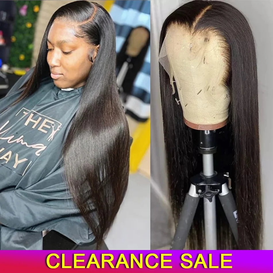 

Straight Lace Front Wig Human Hair For Women Brazilian Hd Transpant 360 Lace Wigs 13x4 13x6 Lace Frontal Wig 30 Inch Closure Wig