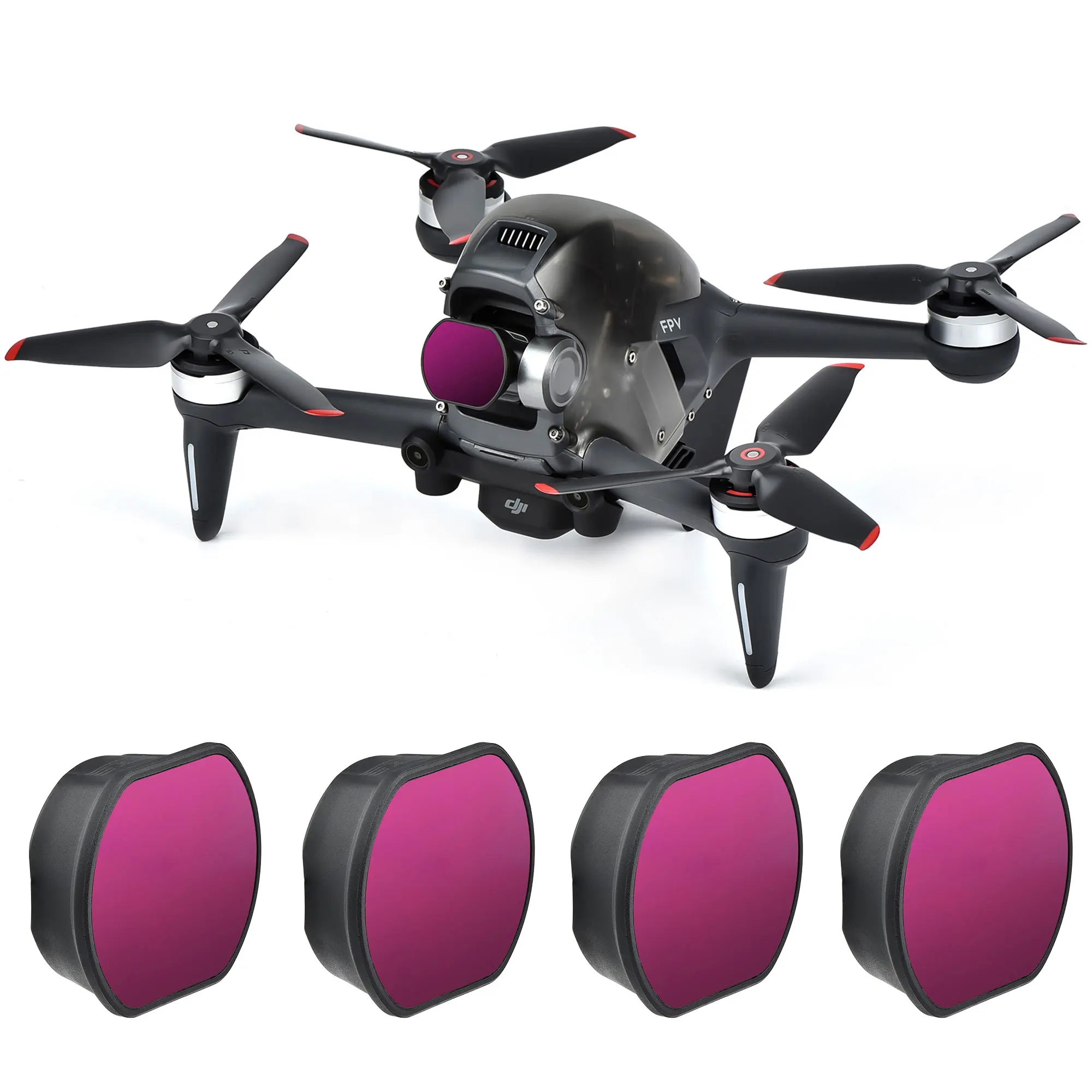 Нейтральные фильтры для DJI FPV Combo Drone, аксессуары для объектива ND8/ND16/ND32/ND64