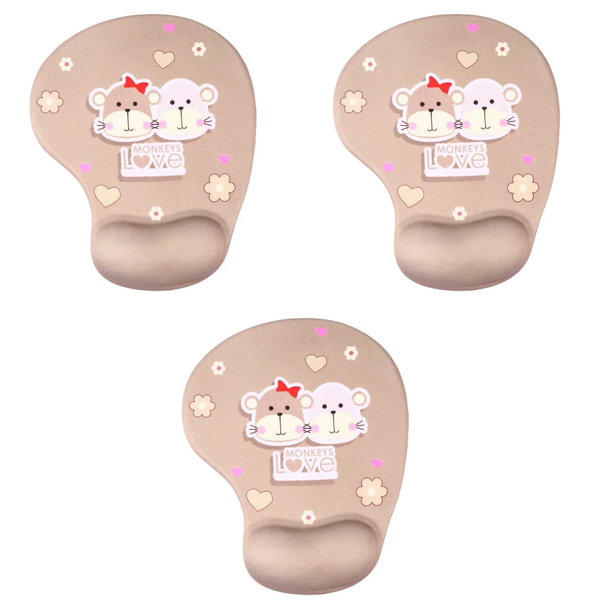 

Коврик для мыши, коврик на запястье, подставка для игровой клавиатуры, силиконовый коврик для мыши для письма, офисный водонепроницаемый эр...