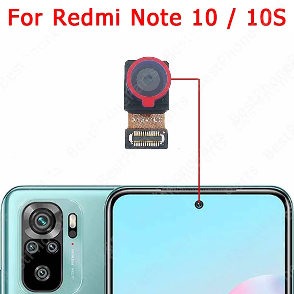Модуль фронтальной камеры для Xiaomi Redmi Note 7 8 8T 9 9S 9T 10 11 Pro 10S 5 5A 6 |