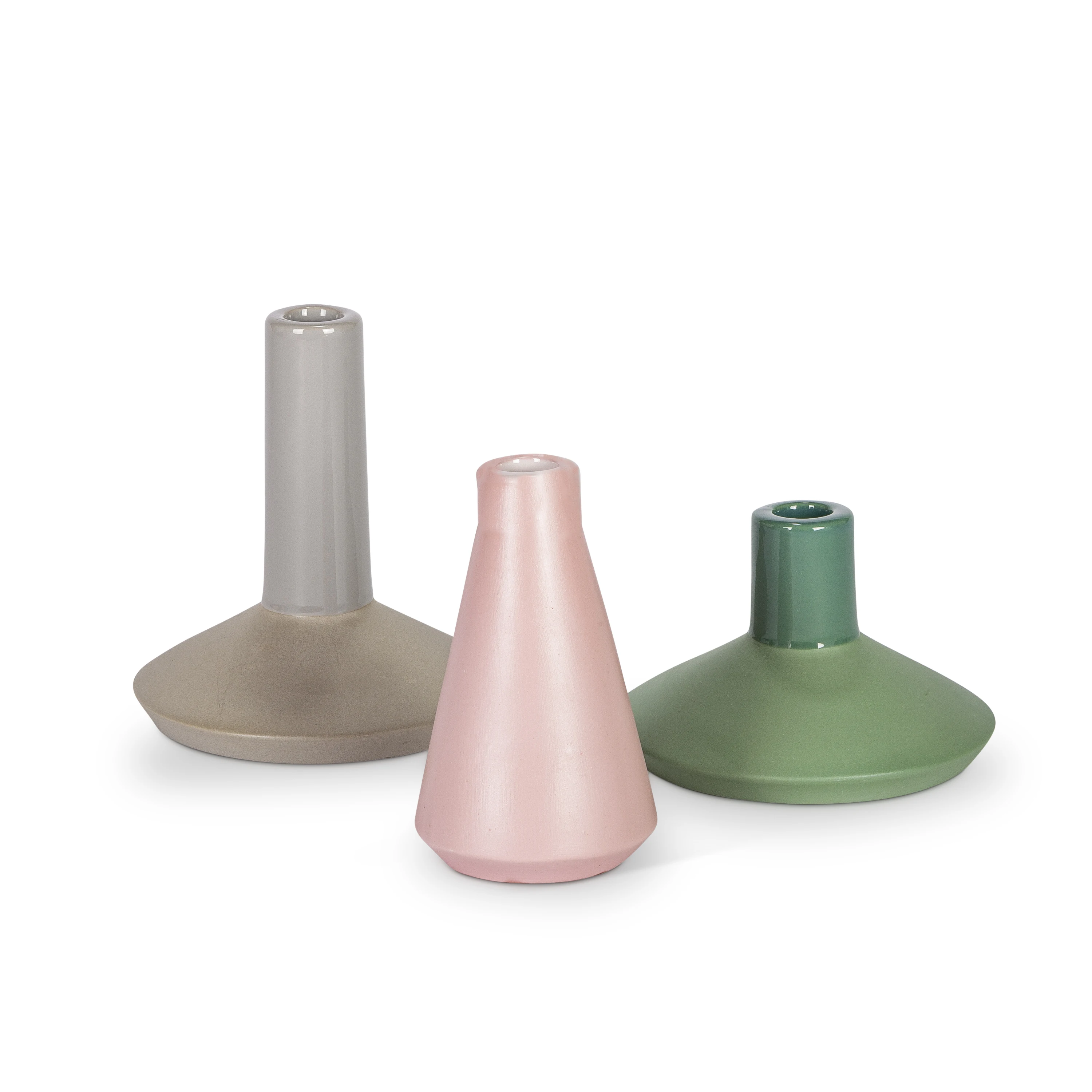 

Gerson Set of 3 Assorted Ceramic Vases