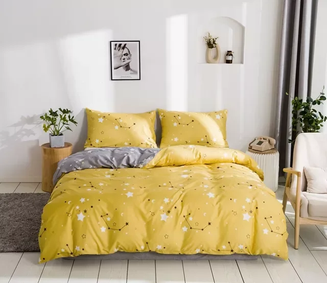

NEW Plaid Printed Duvet Cover Set With Pillowcase Nordic Bedding Sets King Size Single Double Queen Bedclothes (No Sheet)