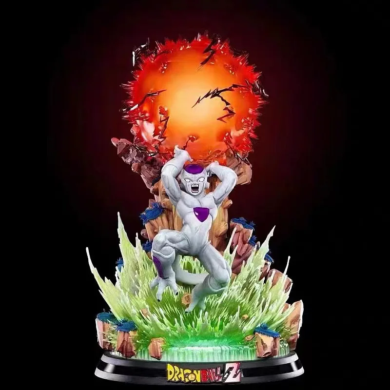 

Dragon Ball Z Battle Frieza Lightable Anime Figure Pvc Decor Toy Brinquedos Doll Collect Decorations For Birthday Gifts