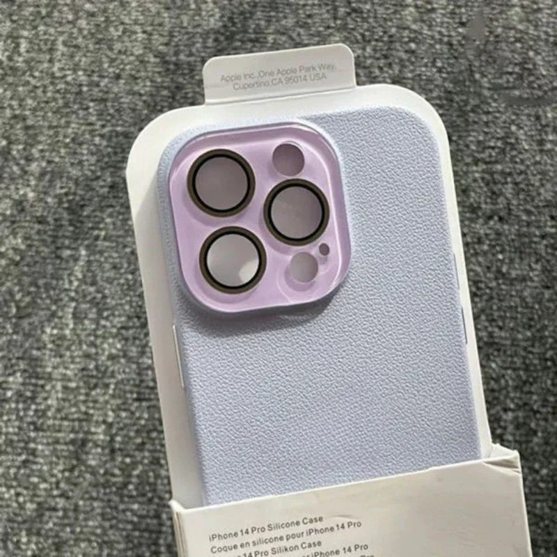 Сплошной цветной скраб с имитацией дерматоглифического личи подходит для iphone 11 12