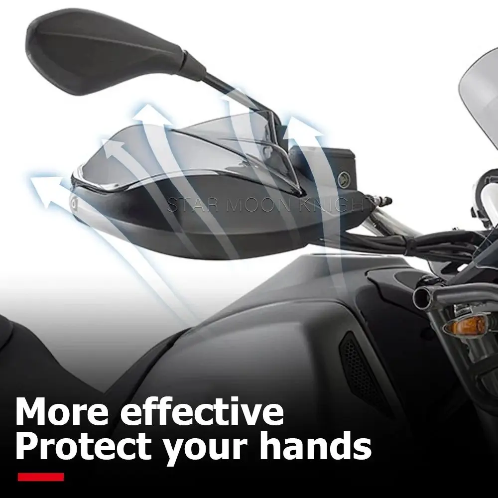 Фото Accessories Motorcycle Handguard Extensions Protector Windshield For Moto Guzzi V85TT V 85 TT V85 TT 2019 2020 2021 2022 2023- №5