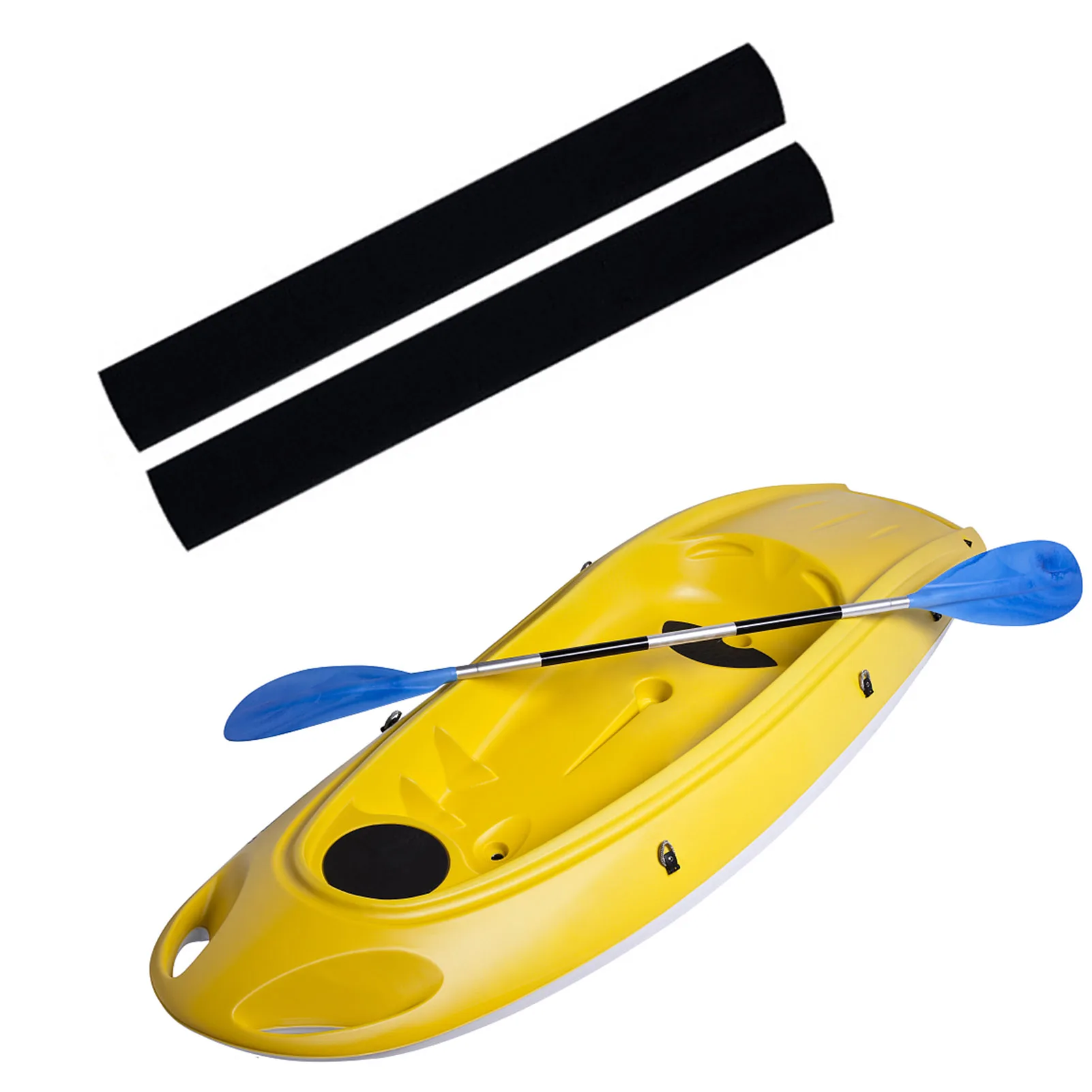 

1 пара нескользящих захватов Для Каяка, прочная и мягкая защитная крышка для Каяка, аксессуары для каякинга с высоким качеством изготовлени...