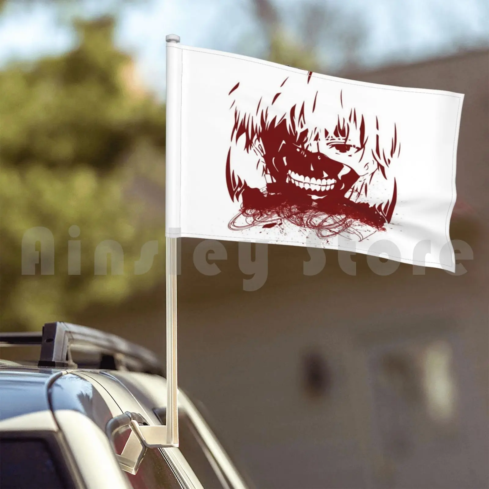 Токийский Гуль-кровавый флаг Автомобильный Забавный Ken Kaneki Гуль Аниме Манга