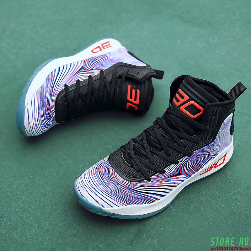 High Quality Basketball Shoes Men Sneakers Boys Basket Shoes Winter High Top Anti-slip Outdoor Sports Shoes Trainer Women Summer