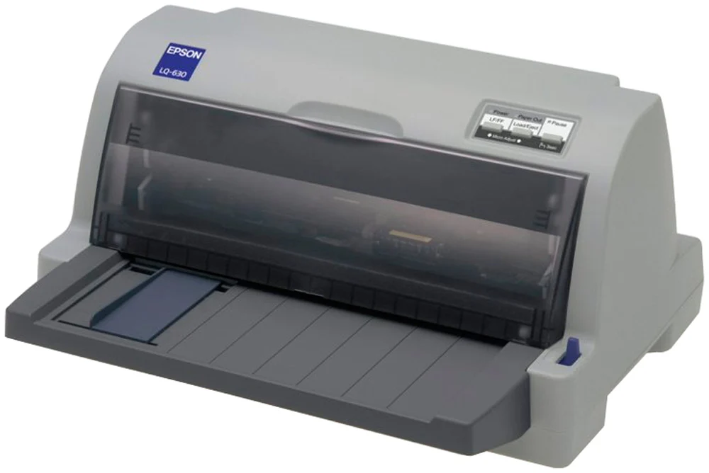 Принтер матричный Epson LQ-630 (C11C480019/C11C480141) серый | Компьютеры и офис