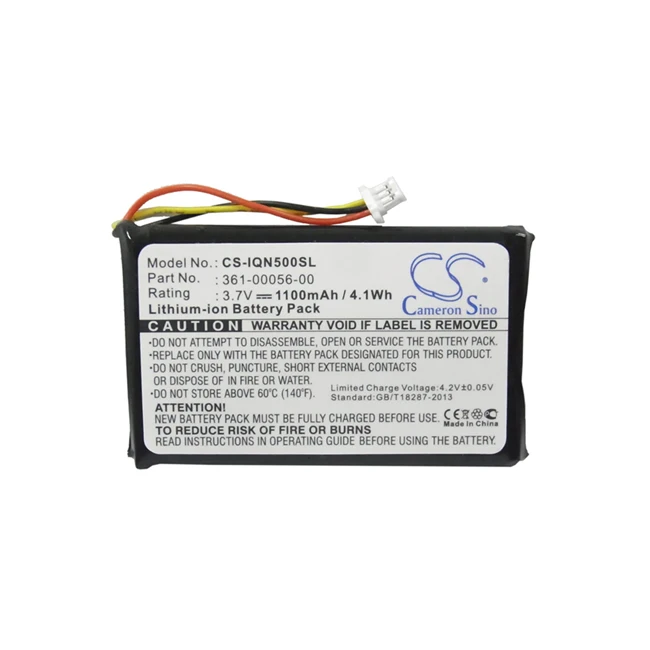 

Cameron Sino 1100mAh Battery For Garmin Nuvi 30 Nuvi 50 Nuvi 50LM 361-00056-00 361-00056-50 Mitac 523450A1 Mio Spirit 8500 LM