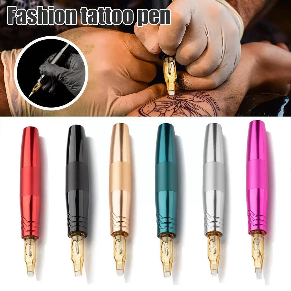 

Лидер продаж, беспроводная тату-машинка, ручка, универсальный двигатель, подводка для губ, игла для макияжа, Перманентная татуировка бровей, ручка PMU с I7X7