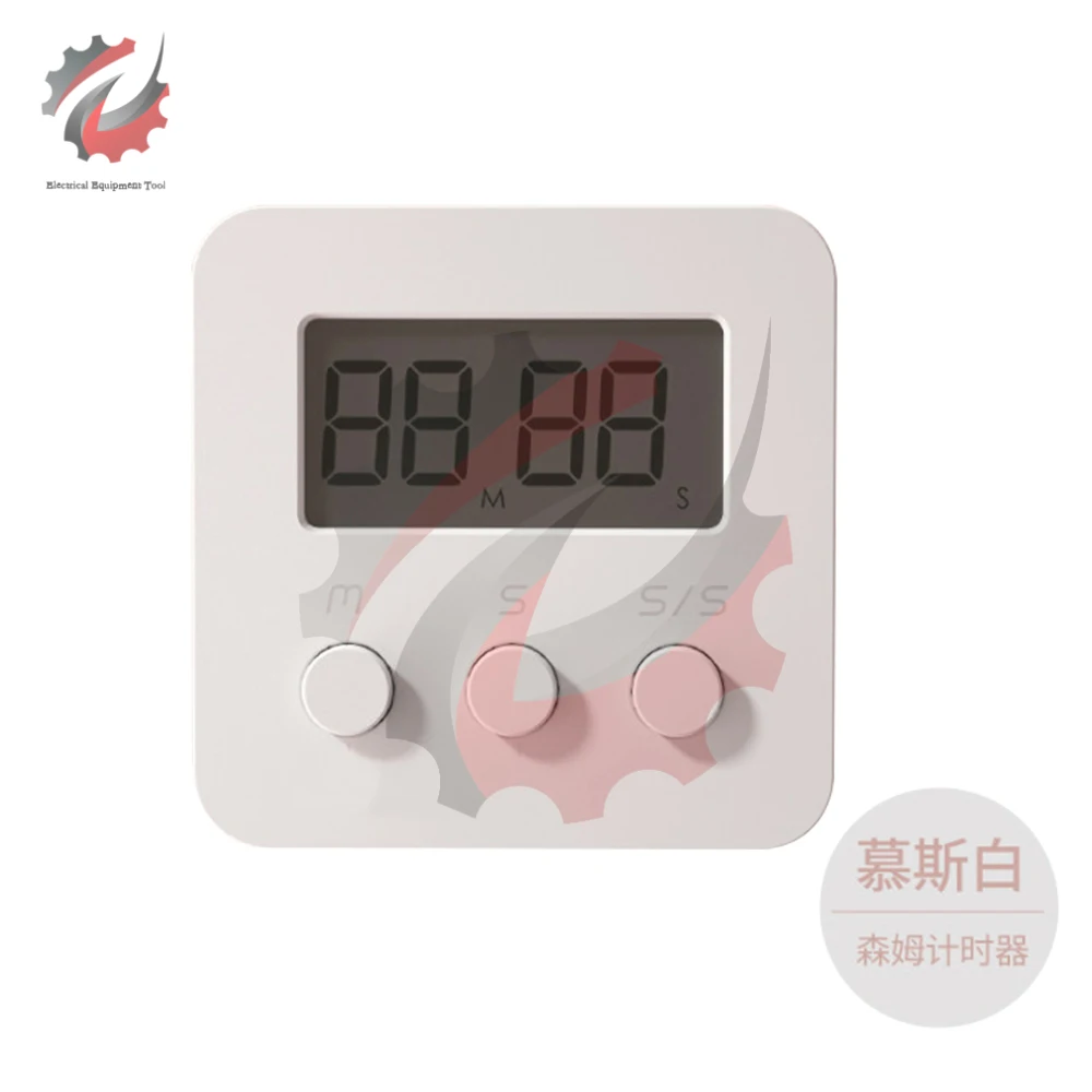 

1PC Мини кухонный таймер будильник синий ЖК дисплей цифровой таймер ручной обратный отсчет напоминание кухне