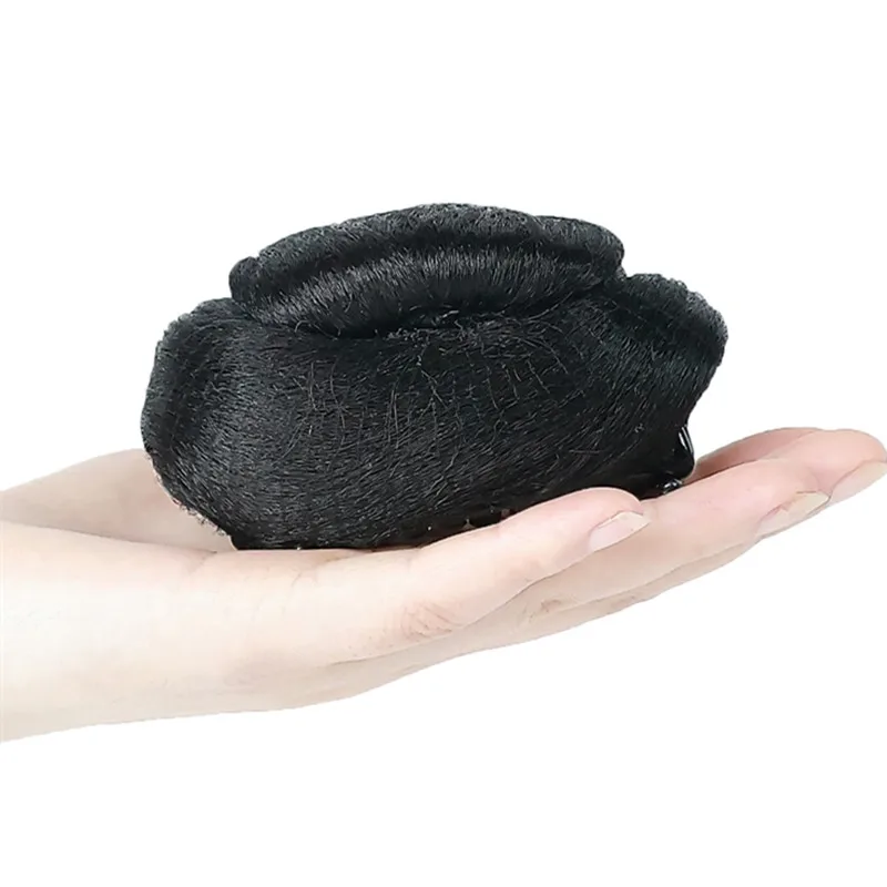 Black Clip Hair Bun In Claw Chinese Hanfu Hair Accessories Taoism Taoist Priest Scholar Warrior Cosplay Headwear