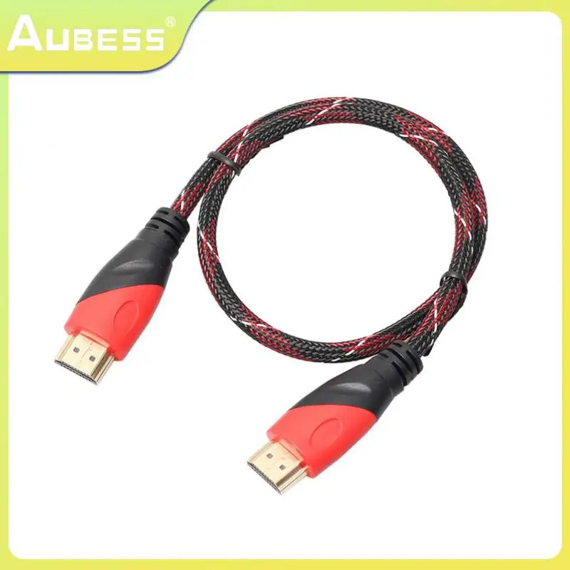 

High Definition Multimedia Interface Cable High Speed 1080P 3D Gold Plated Cable For HDTV PS3 Computer 0.5m 1m 1.8m Three Meters