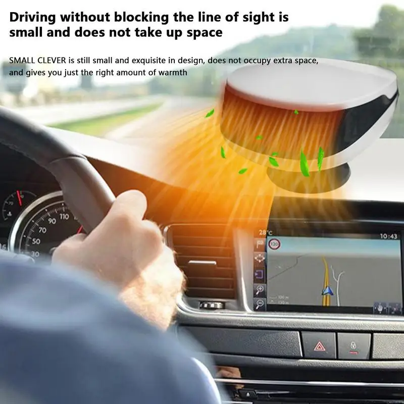 12v/24v Fast Heating Electric Defroster Portable Car Space H