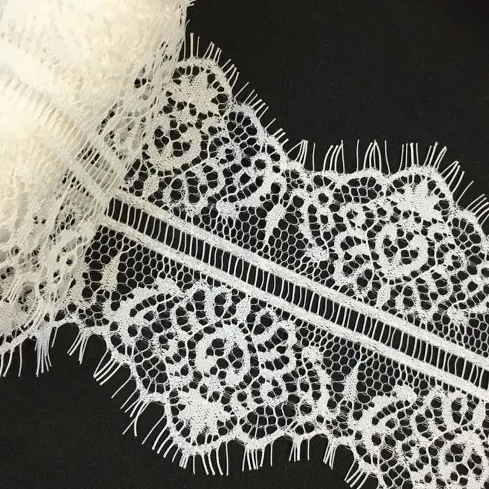 Кружево реснички размер 10 см цвет белый(5 ) | Дом и сад