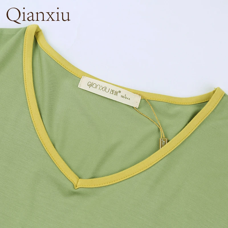 2022Women's Winter Autumn Underwear Bamboo Fiber Pajamas Set  V-neck Robe Set Sexy Tops Pants Home Clothes Long Sleeve Nightgown