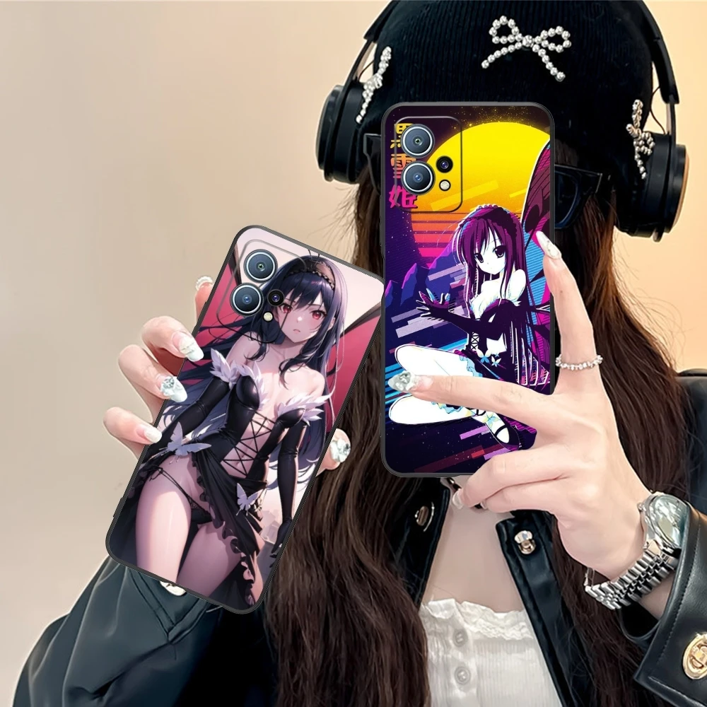 Чехол для мобильного телефона Accel World Kuroyukihime Huawei P60 P50 P40 P30 P20 P10 P9 P8 Pro Lite Plus черный