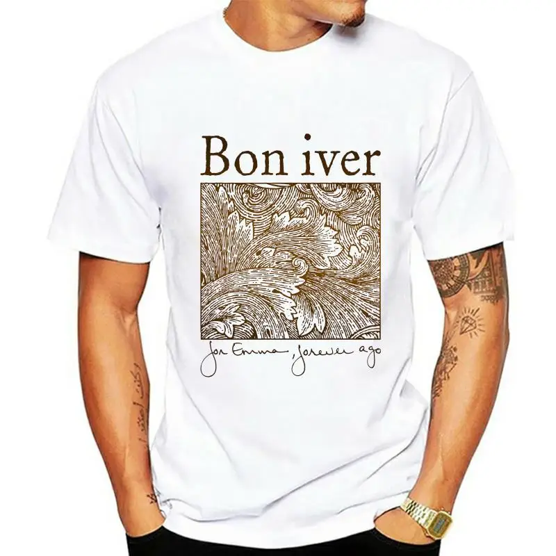 Футболка Bon Iver для Эммы всегда назад bon iver alt j fleet лисы пляжный дом tame impala