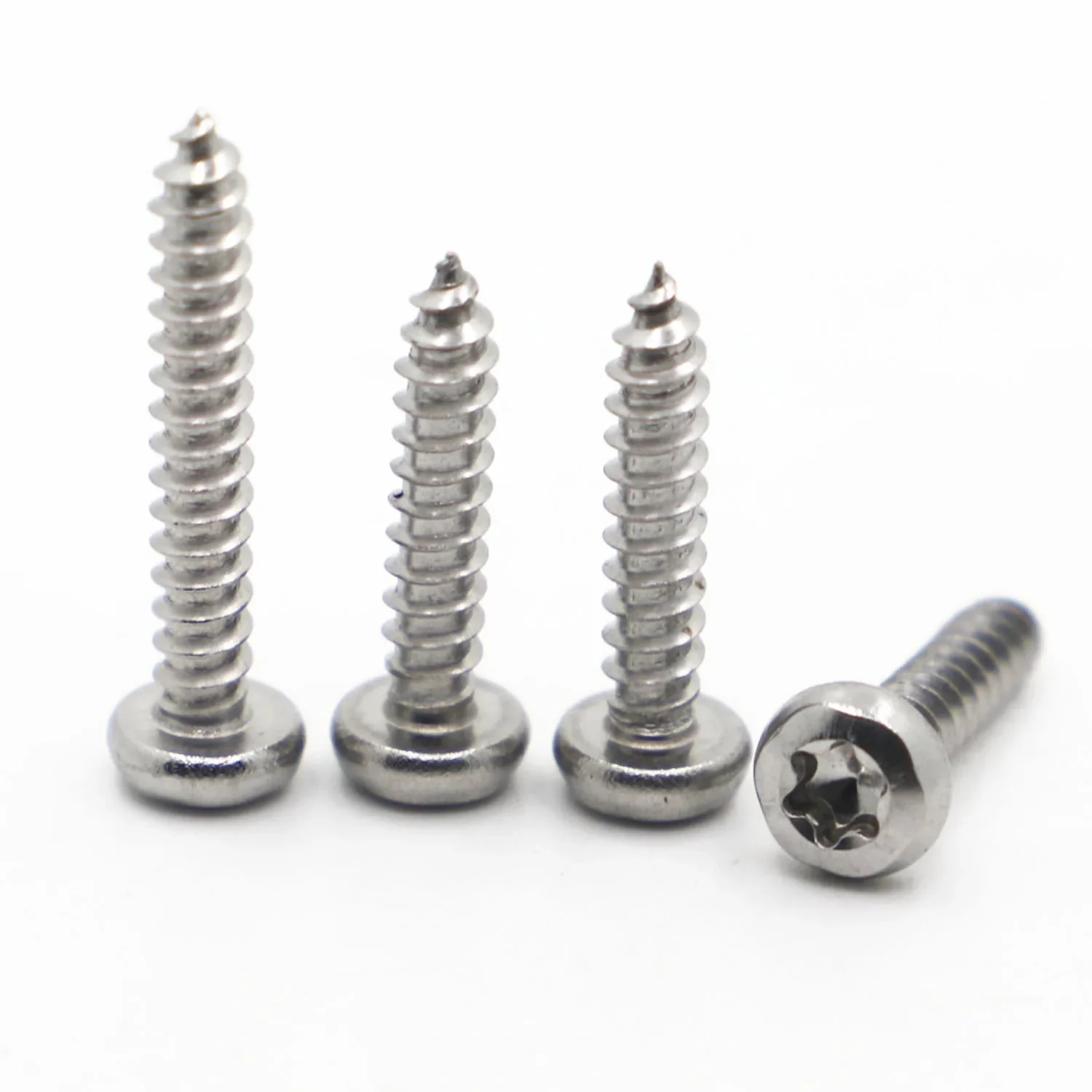 

JIYUMAOYI Саморезы Torx шестилепестковые из нержавеющей стали M2.9 M3.5 M4.2 M4.8