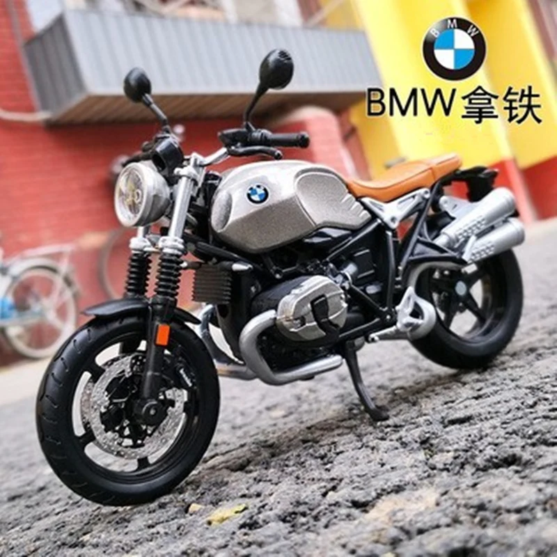 

1:18 BMW R nineT Urban GS Simulation Alloy Motorcycle Model Diecast Metal Racing Motorcycle Model Collection Childrens Toy Gifts